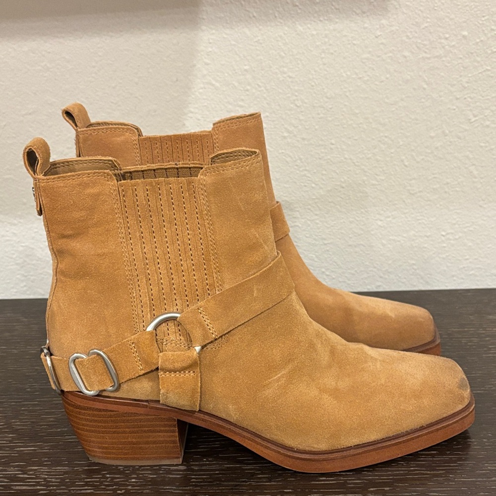 Sam Edelman Camel Ankle Booties